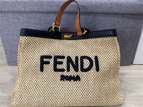 fendi beach tote|authentic fendi bags.